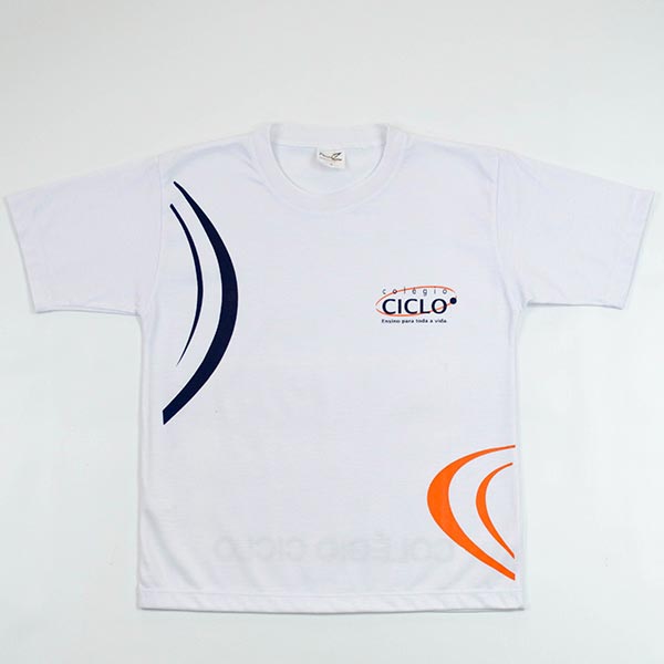 Uniforme Colegio Ciclo Camiseta Branca