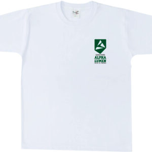 camiseta branca alpha