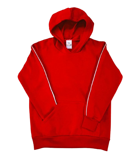 BLUSA ESCOLAR VERMELHA